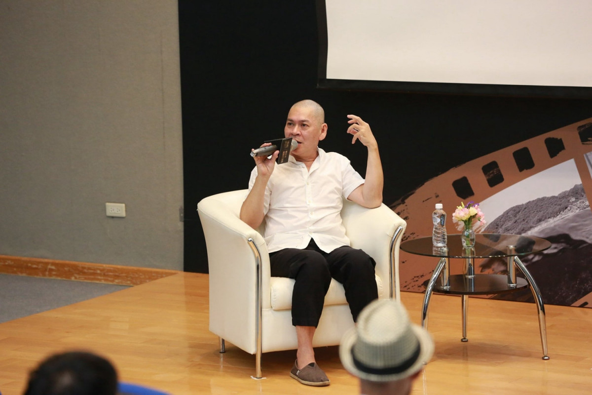 Director Tsai Ming-Liang shared the experience of creating a new movie