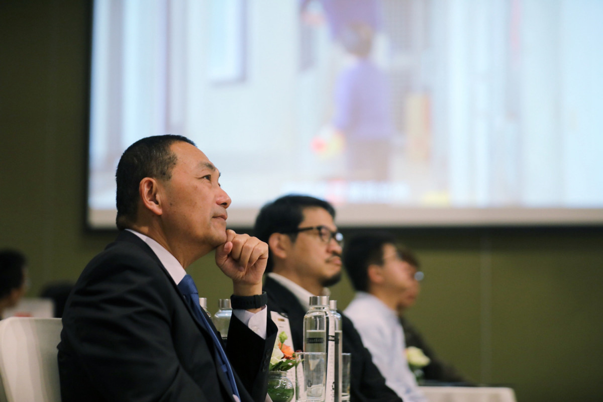 Mayor of New Taipei City, Hou Yu-Ih attended the award ceremony